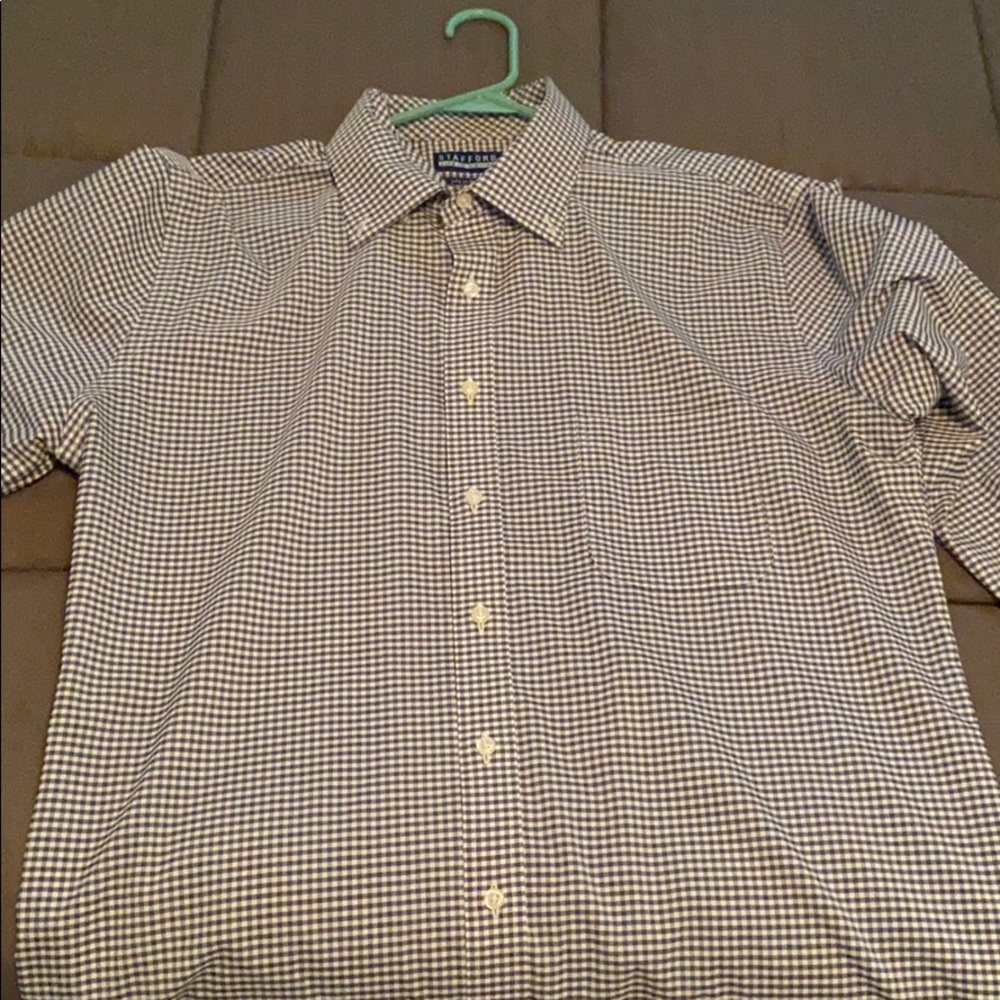 Stafford Men’s Dress Shirt, Large